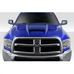 2010-2018 Dodge Ram 2500 Viper Look Hood - 1 Piece image - 1