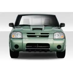 2001-2004 Nissan Frontier Viper Look Hood - 1 Piece image - 1