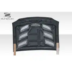 2001-2004 Nissan Frontier Viper Look Hood - 1 Piece image - 6