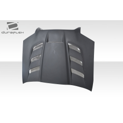 2003-2009 Toyota 4Runner Duraflex Viper Look Hood - 1 Piece image - 4