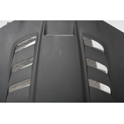 2003-2009 Toyota 4Runner Duraflex Viper Look Hood - 1 Piece image - 5