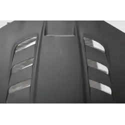 2003-2009 Toyota 4Runner Viper Look Hood - 1 Piece image - 5