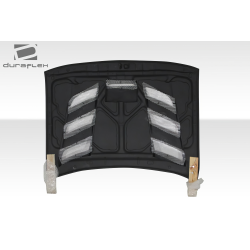 1995-2000 Toyota Tacoma Duraflex Viper Look Hood - 1 Piece image - 6