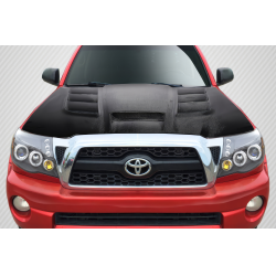 2005-2011 Toyota Tacoma Carbon Creations Viper Look Hood - 1 Piece image - 1