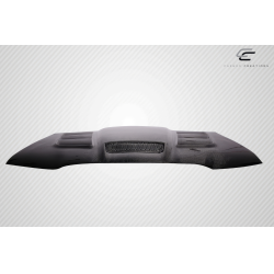 2005-2011 Toyota Tacoma Carbon Creations Viper Look Hood - 1 Piece image - 5