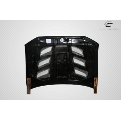 2012-2015 Toyota Tacoma Carbon Creations Viper Look Hood - 1 Piece image - 2