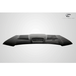 2012-2015 Toyota Tacoma Carbon Creations Viper Look Hood - 1 Piece image - 5