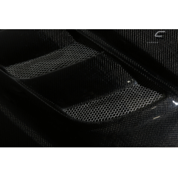 2012-2015 Toyota Tacoma Carbon Creations Viper Look Hood - 1 Piece image - 7
