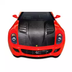 2006-2012 Ferrari 599 Carbon AF-1 Race Hood ( CFP ) - 1 Piece (S) image - 1
