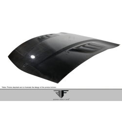 2006-2012 Ferrari 599 Carbon AF-1 Race Hood ( CFP ) - 1 Piece image - 5