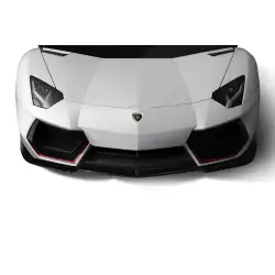 2011-2017 Lamborghini Aventador LP 700 Carbon AF-1 Front Aero Splitters ( CFP ) - 2 Piece image - 1