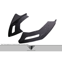 2011-2017 Lamborghini Aventador LP 700 Carbon AF-1 Front Aero Splitters ( CFP ) - 2 Piece image - 4