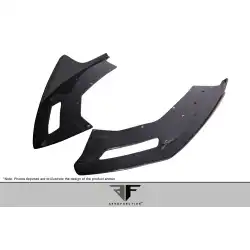 2011-2017 Lamborghini Aventador LP 700 Carbon AF-1 Front Aero Splitters ( CFP ) - 2 Piece image - 4