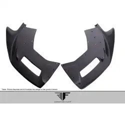 2011-2017 Lamborghini Aventador LP 700 Carbon AF-1 Front Aero Splitters ( CFP ) - 2 Piece image - 3