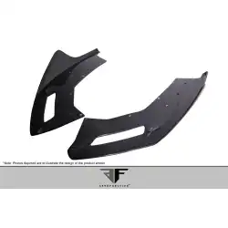 2011-2017 Lamborghini Aventador LP 700 Carbon AF-1 Front Aero Splitters ( CFP ) - 2 Piece image - 7