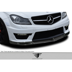 2012-2014 Mercedes C63 W204 Carbon AF-1 Front Spoiler ( CFP ) - 1 Piece image - 2