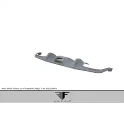 2008-2011 Mercedes C Class W204 / C63 AF-1 Rear Diffuser ( GFK ) - 1 Piece image - 2