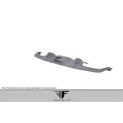 2008-2011 Mercedes C Class W204 / C63 AF-1 Rear Diffuser ( GFK ) - 1 Piece image - 4