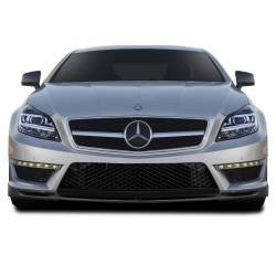 2012-2018 Mercedes W218 CLS63 AF-1 Front Spoiler ( GFK ) - 1 Piece image - 1