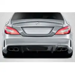 2012-2018 Mercedes W218 CLS63 Carbon AF-1 Rear Diffuser ( CFP ) - 1 Piece image - 1