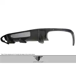 2012-2018 Mercedes W218 CLS63 Carbon AF-1 Rear Diffuser ( CFP ) - 1 Piece image - 6