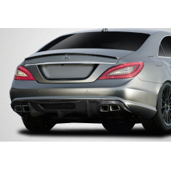 2012-2018 Mercedes W218 CLS63 Carbon AF-1 Rear Diffuser ( CFP ) - 1 Piece image - 2