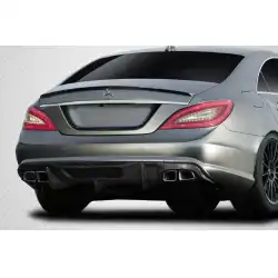2012-2018 Mercedes W218 CLS63 Carbon AF-1 Rear Diffuser ( CFP ) - 1 Piece image - 7