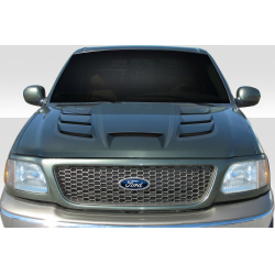 1997-2003 Ford F-150 1997-2002 Expedition Duraflex Viper Look Hood - 1 Piece image - 1