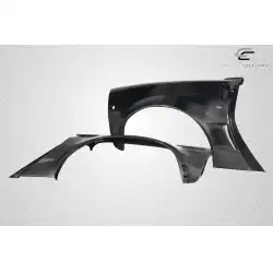 2005-2013 Chevrolet Corvette C6 ZR1 Look Rear Fenders - 2 Piece image - 7