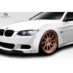 2007-2013 BMW 3 Series E92 2dr E93 Convertible Circuit Wide Body Front Fender Flares (+65mm) - 4 Piece ( fits all models except M3 ) image - 7