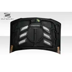 2002-2006 Chevrolet Avalanche ( without cladding ) 2003-2005 Silverado Viper Look Hood - 1 Piece image - 5