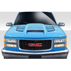 1988-1999 Chevrolet GMC C Series / K Series Pickup 1992-1999 Tahoe Yukon Suburban Duraflex Viper Look Hood - 1 Piece image - 1