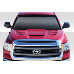 2007-2013 Toyota Tundra Duraflex Viper Look Hood - 1 Piece image - 1