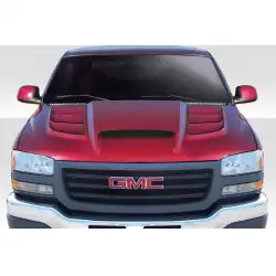 1999-2006 GMC Sierra 2000-2006 Yukon Viper Look Hood - 1 Piece image - 3
