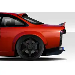 1995-1998 Nissan 240SX S14 RBS V2 Wide Body Rear Fender Flares - 2 Piece image - 1