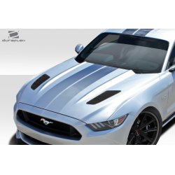 2015-2017 Ford Mustang Duraflex R-Spec Hood Vents - 2 Piece image - 3