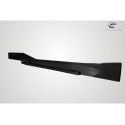 2008-2023 Dodge Challenger Carbon Creations Circuit Side Splitter - 2 Piece image - 8