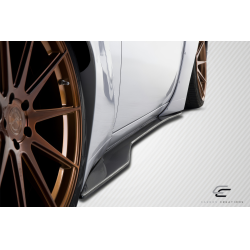 2008-2023 Dodge Challenger Carbon Creations Circuit Side Splitter - 2 Piece image - 2