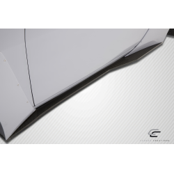 2008-2023 Dodge Challenger Carbon Creations Circuit Side Splitter - 2 Piece image - 3