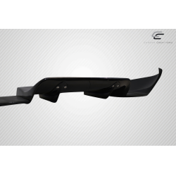 2015-2023 Dodge Challenger Carbon Creations Circuit Rear Diffuser - 3 Piece image - 3