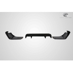 2015-2023 Dodge Challenger Carbon Creations Circuit Rear Diffuser - 3 Piece image - 7
