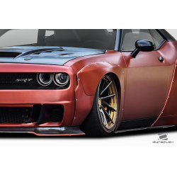 2008-2023 Dodge Challenger Duraflex Circuit Front Fenders - 4 Piece image - 3
