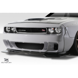 2008-2014 Dodge Challenger Duraflex Circuit Front Bumper - 1 Piece image - 3