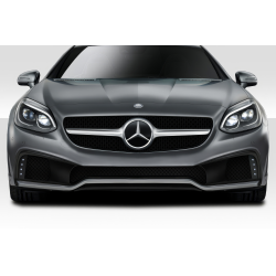 2012-2016 Mercedes SLK Class R172 Duraflex W-1 Front Bumper and Front Bumper Accessories- 2 Piece image - 1