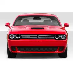 2015-2023 Dodge Challenger Hellcat Look Front Bumper - 1 Piece image - 1