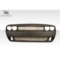 2008-2014 Dodge Challenger Hellcat Look Front Bumper - 1 Piece image - 7