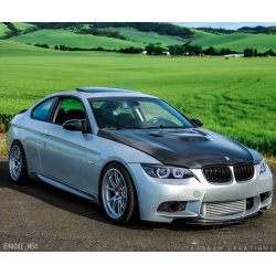 2007-2010 BMW 3 Series E92 2dr E93 Convertible Carbon Creations DriTech M3 Look Hood - 1 Piece image - 3