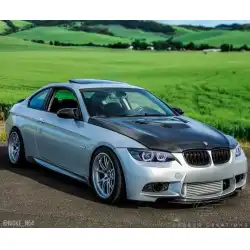 2007-2010 BMW 3 Series E92 2dr E93 Convertible DriTech M3 Look Hood - 1 Piece image - 3