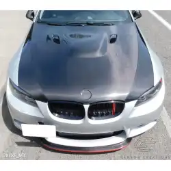 2007-2010 BMW 3 Series E92 2dr E93 Convertible DriTech M3 Look Hood - 1 Piece image - 4