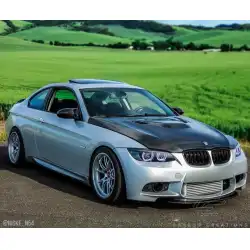 2007-2010 BMW 3 Series E92 2dr E93 Convertible DriTech M3 Look Hood - 1 Piece image - 6